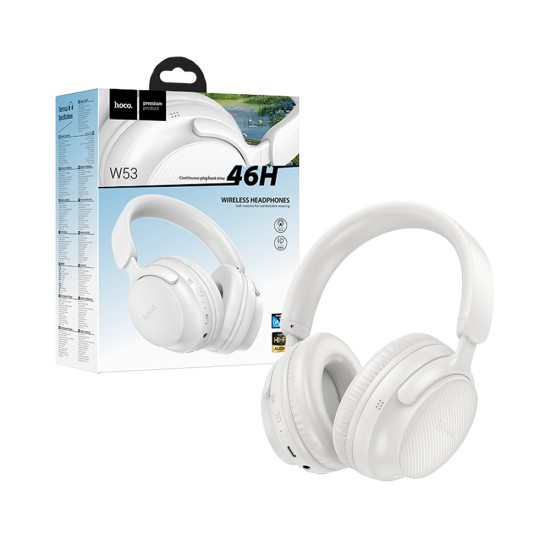 Hoco Wireless Headphone W53 Tone White